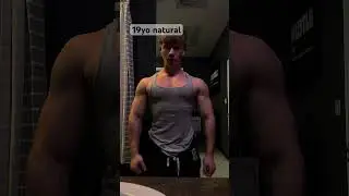 Natural bodybuilder #asethetic #chest #davidlaid #gym #gymmotivation #natural