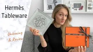 HERM&Egrave;S UNBOXING & REVIEW &ndash; Herm&egrave;s Mosaique Herm&egrave;s Tableware | Plate & Tray | Lesley Adina