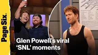 Вирусные моменты Глена Пауэлла в &laquo;Saturday Night Live&raquo; &ndash; реакция Лесли Бибб и Fall Out Boy