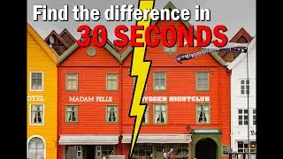 Spot the changing difference | Pictures Puzzle | The photo will change | Brain training