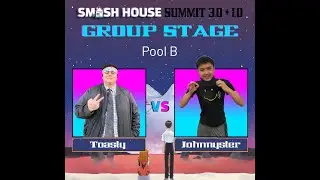 Toasty vs Johnnyster - Group Stage: Pool B - Smash House Summit 3.0 + 1.0