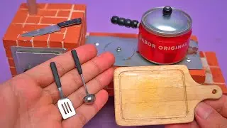 Удивительные Мини Кухня Utensils сделаны с перерабатываемыми материалами