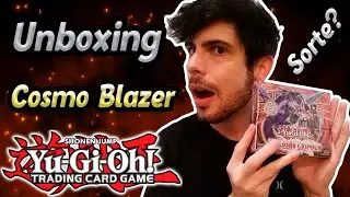 A KONAMI n&atilde;o ME ENVIOU ESSA BOX Unboxing Cosmo Blazer Yu-Gi-Oh!