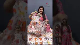 Checks Kota With Digital Print Fabric Collection #mushroomtheme #animaltheme #flowerskota