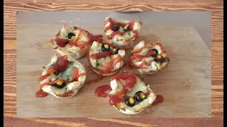 Bread Pizza Muffins