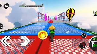MG Coin official playing Bike Race Gameplay_ Squid Game Netflix 