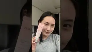 This instant whitening effect on my skin &hearts;️ @COSNORI #toneupcream #koreanskincare #skincare