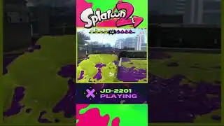 Good thing I know how to skip jump. #Splatoon #Splatoon2 #TurfWar #Shorts