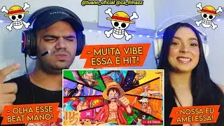 React • Mugiwaras (One Piece) - Chapéu De Palha | M4rkim