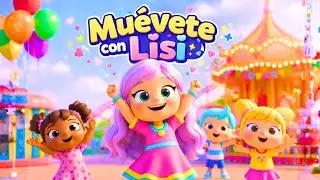Cabeza, Hombros, Manos y Pies | Canción Infantil para moverte y aprender con Lisi  🕺💃