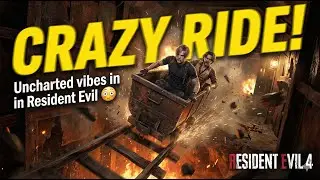 🚂 Resident Evil 4 Remake Chapter 11 Gameplay | Mine Cart Ride & Twin Giants