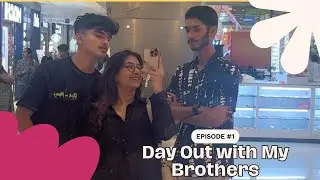 Chaotic Day Out With My Brothers 😂 | Movie + Food + Full Masti!
