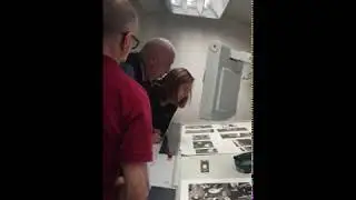 Lee Friedlander on press at SiZ Industria Grafica