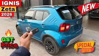 2026 NEW IGNIS Zeta Updated Model || Maruti Suzuki IGNIS 2026 Zeta White Colour & Details Review
