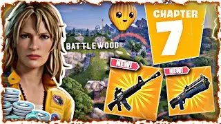 JE DÉCOUVRE LES NOUVEAUTÉS DU CHAPITRE 7 DE FORTNITE !!! (incroyable)