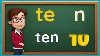 Learn to Read - 3-Letter Word ----- Short /Ee/ --- Letter Sound ----- Phonics for Kids