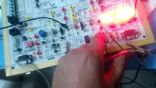 Expriment :Optical fiber trainer kit@ Falcon D Link
