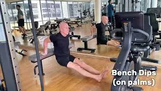 Bench Dips on palms