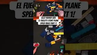 LEGO Hidden Side El Fuego&rsquo;s Stunt Plane Speed Build Part 1! #lego #hiddenside #sobricks