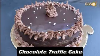 Chocolate Truffle Cake Recipe | Bakery Style Chocolate Truffle Cake | rasoiTak
