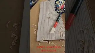 Hat kalemi yapımı #shorts #kuran #din #shortsvideo #hat #islam#hatsanati #calligraphy #islamsanatı