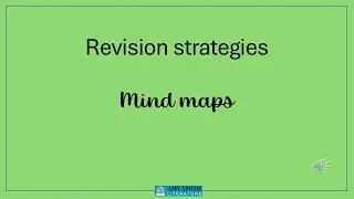 Revision strategies: mind maps