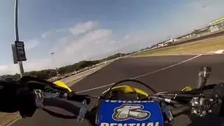 RMZ 450 MOTARD 2009 - SOUTH GARDA KARTING Pt .2 [Biker Brescia][GoPro Hero 3]