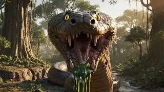 King Kong vs Titanoboa &ndash; The Ultimate AI Monster Battle | Epic 4K Cinematic Fight