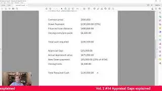 Appraisal Gaps explained