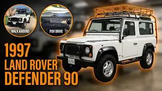 1997 Land Rover Defender 90 NAS Japan Spec