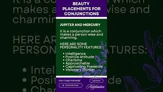 Jupiter and Mercury Conjunction #astrology #tajsastro #viral #trending #shorts #planet #yt #beauty