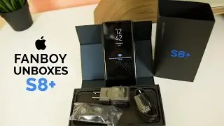 Apple Fanboy Unboxes Samsung Galaxy S8+ (First Impressions Review) | Galaxy S8 Unboxing + Setup
