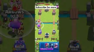 4000 IQ Play (Better than Mugi) Clash Royale..📈