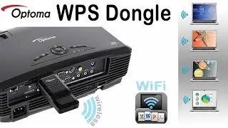 Optoma WPS WiFi Dongle | Обзор и подключение WPS Wireless к проектору