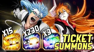 ALL 10 FREE STEPS &  CHOOSE A 6 STAR | TICKET SUMMONS | Bleach Brave Souls