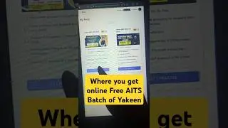Online Yakeen AITS Free Batch | How to check | #AITS #pw #neet #neet2025