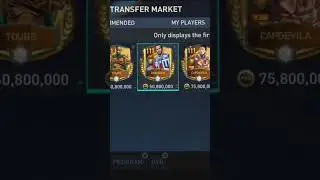 MYSTERY SIGNING PLAYER REVEALED 😁 ! #football #ovr #gaming #fifamobile