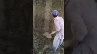 Thick Layer Cement Plaster Technique