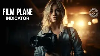WHAT IS THE FILM PLANE INDICATOR THAT ODD SYMBOL ON THE CAMERA?