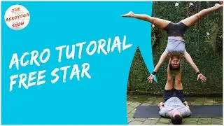 Free Star Acroyoga Tutorial Video: Learn Acroyoga Beginner Pose and How To Acroyoga