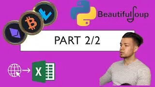 Web Scraping Cryptocurrency Data with Beautiful Soup & Requests Library (+ Pagination) - Part 2/2
