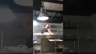 Victor Crowley chopping up some meat! #Hatchet #VictorCrowley #HatchetMovie #digitalthunderdome #fyp
