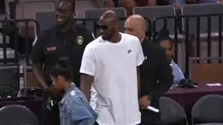 KOBE BRYANT SPOTTED IN WNBA All-Star Game 2019