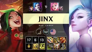 Jinx ADC vs Seraphine - NA Challenger Patch 25.13