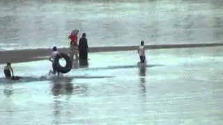 Bathing in the Nile river local population Hurghada