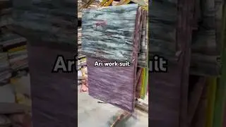 latest Ari work cotton suit new look new design summar collection suit beautiful design