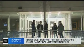 Newton students miss February vacation to make up days from teachers strike