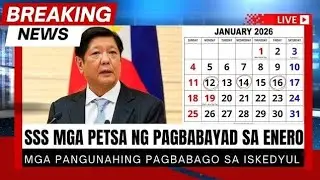 KUMPIRMADO: Mga Bayad ng SSS sa ENERO 2026 &ndash; Malalaking Pagbabago sa Iskedyul na KAILANGAN Mong 