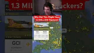 Why Did This Flight Have 1.3 MILLION Trackers?