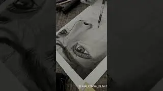 Realistic handmade charcoal graphite art #artexpl #art #growth